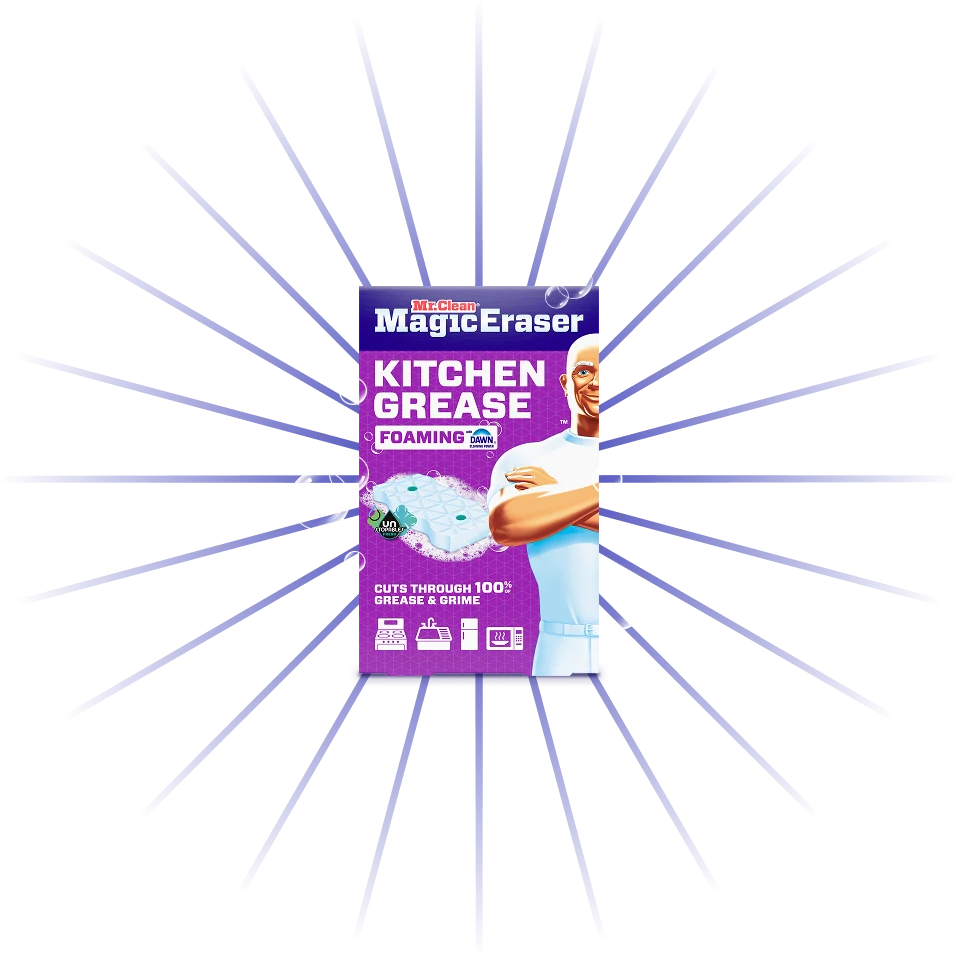 KITCHEN GREASE, FOAMING WITH DAWN, UNSTOPABLES FRESH
