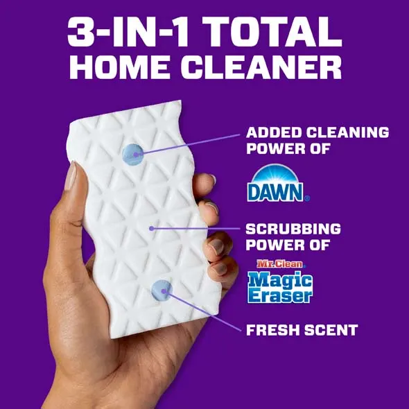 Magic Eraser Ultra Foamy - 3-in-1 Total Home Cleaner