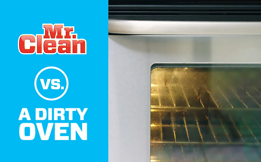 MrClean vs A Dirty Oven Video Thumbnail