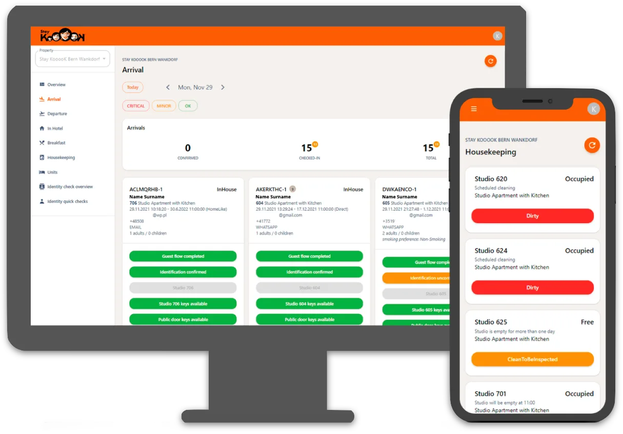 LikeMagic operational UI by Staykooook