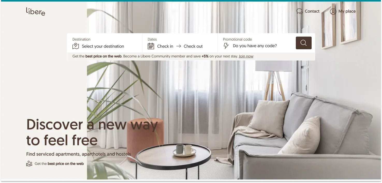 libere-tech-aparthotel-homepage