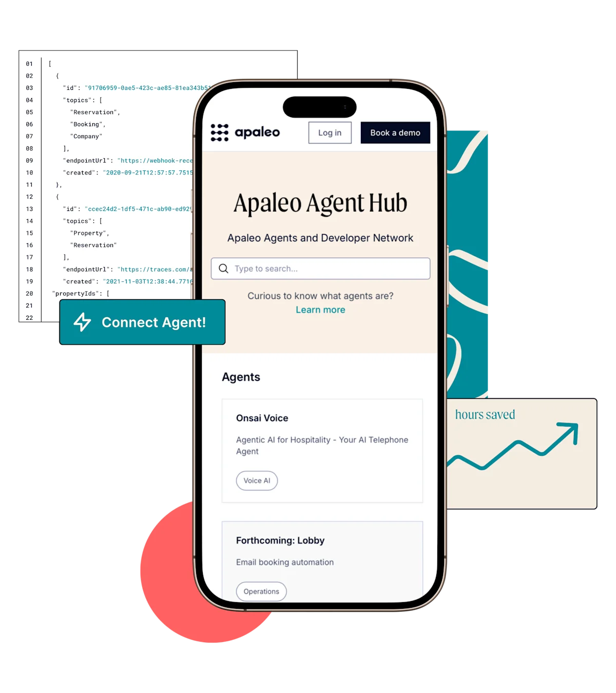 Apaleo Agent Hub Hero Header