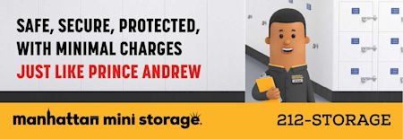 Safe, secure, protected, with minimal charges. Just like Prince Andrew.