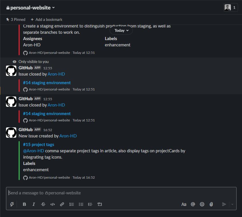 personal-website-slack