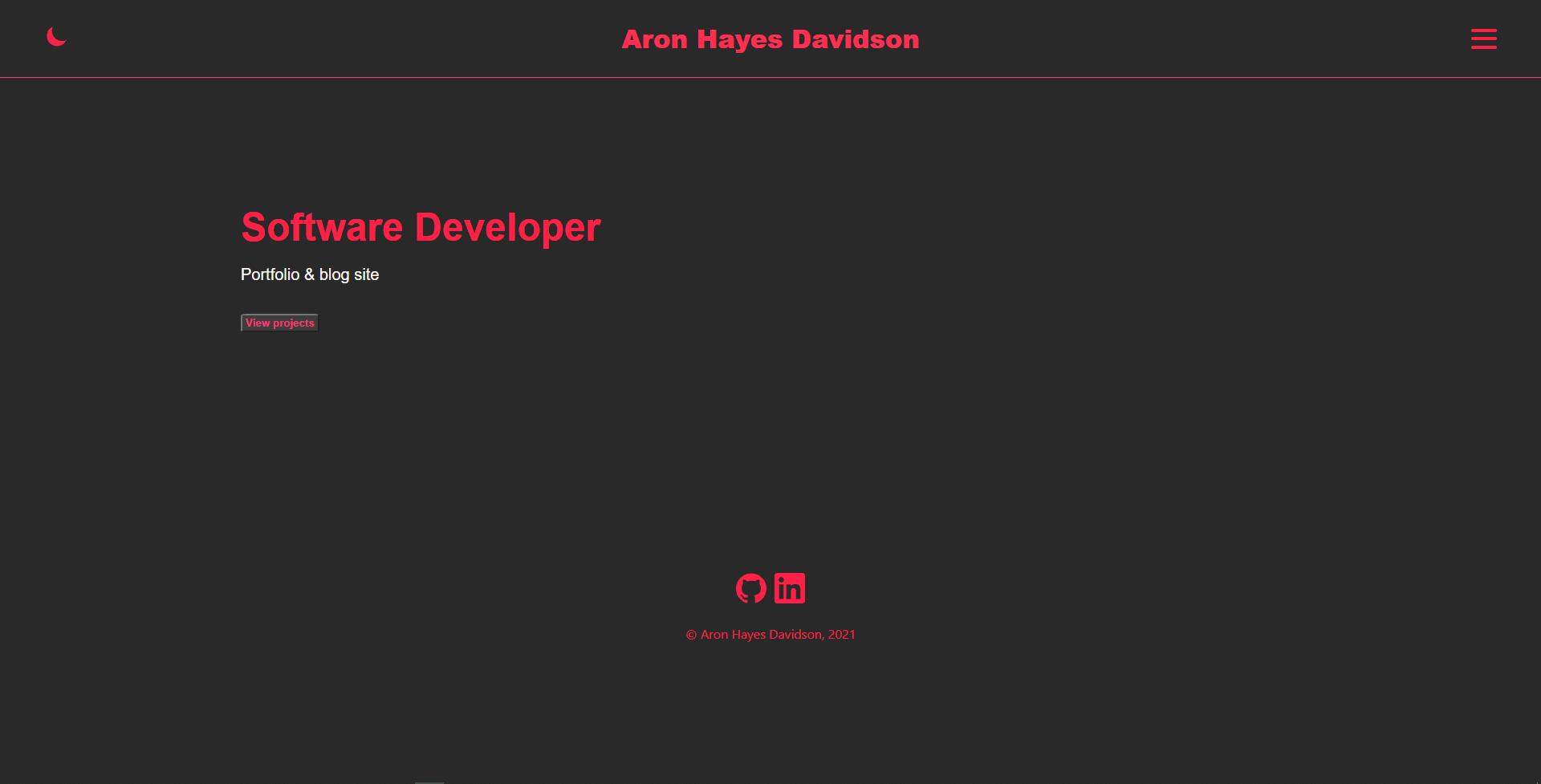 Personal website