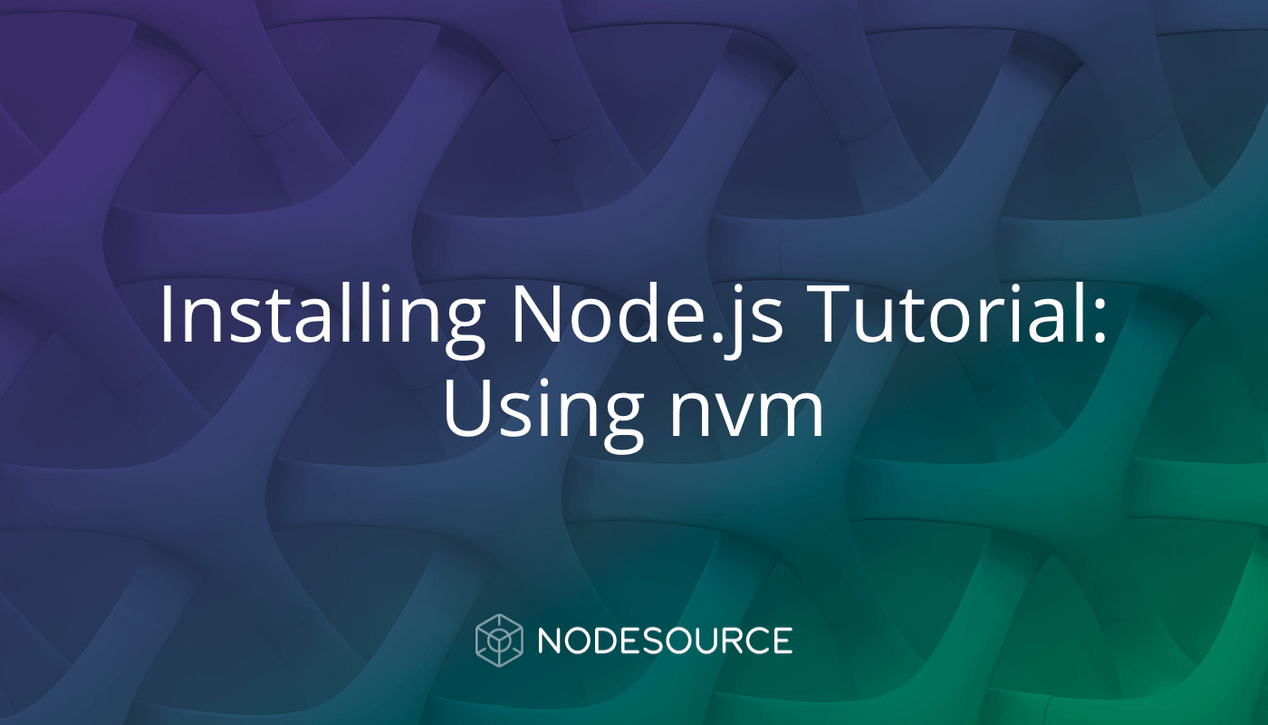 nvm install node take long time