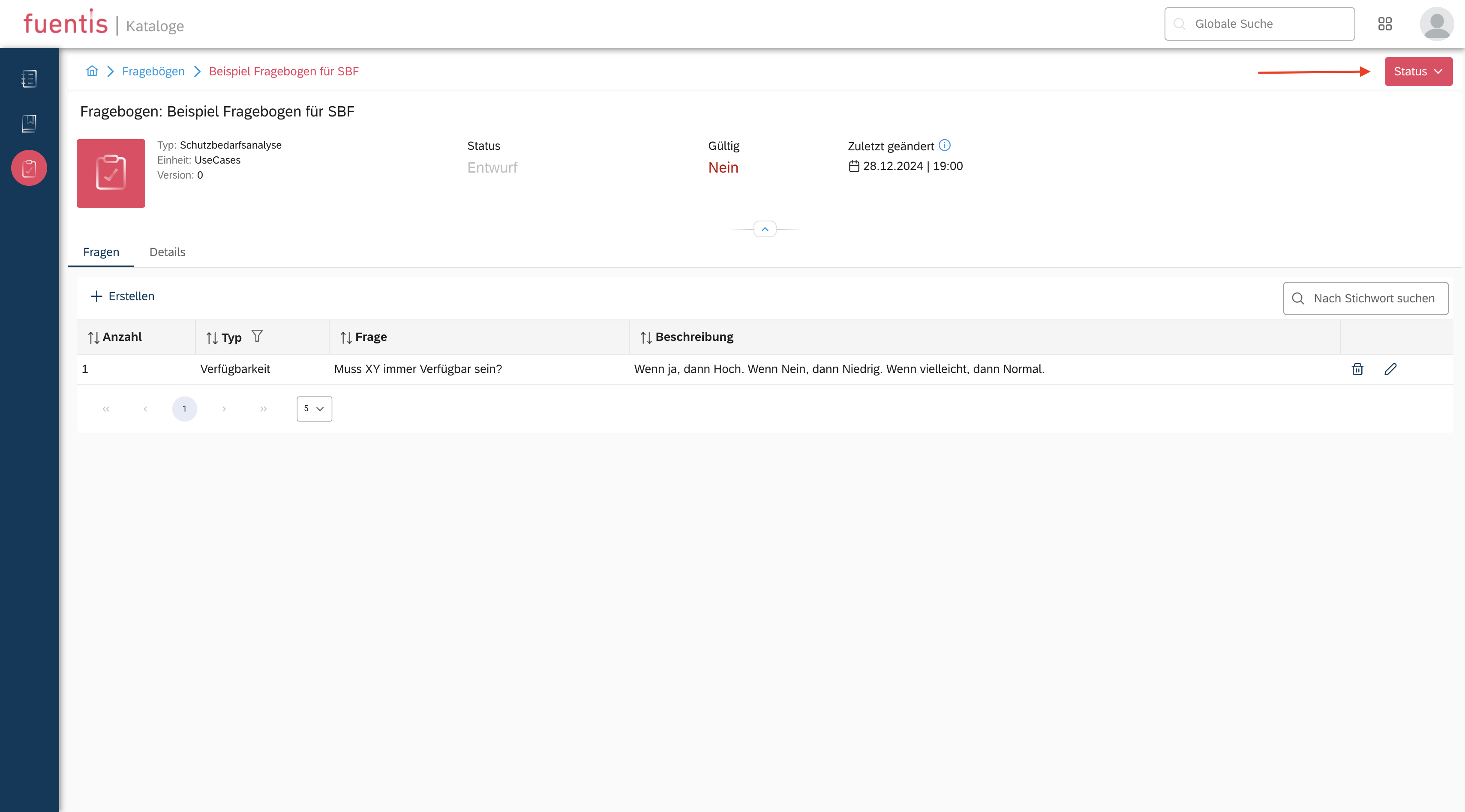 frageboegen aktivieren