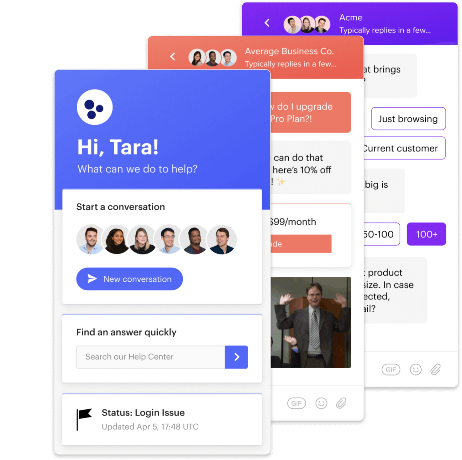 Get the #1 Business Messenger for you and your customers.