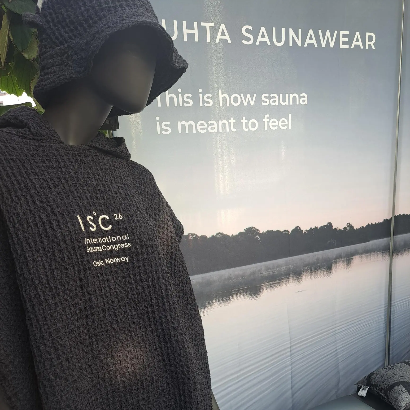 Saunawear Poncho neliö
