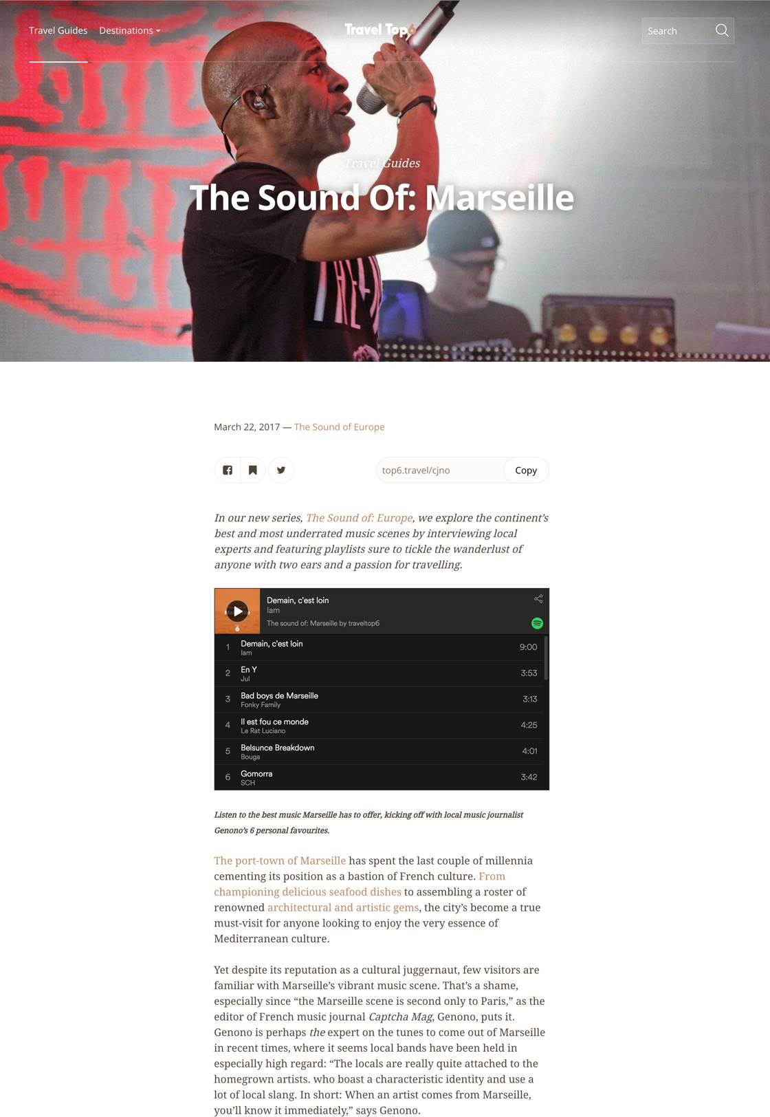 The Sound Of Marseille Travel Top 6