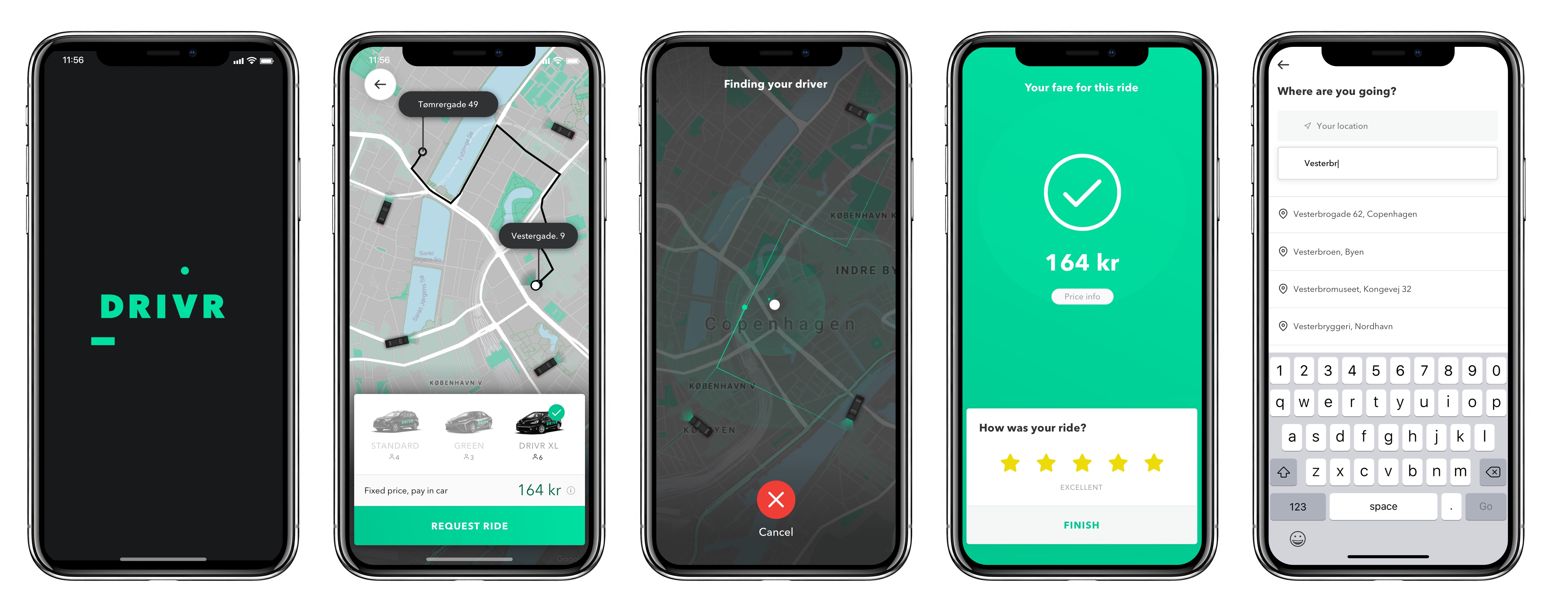 DRIVR iPhone X phones