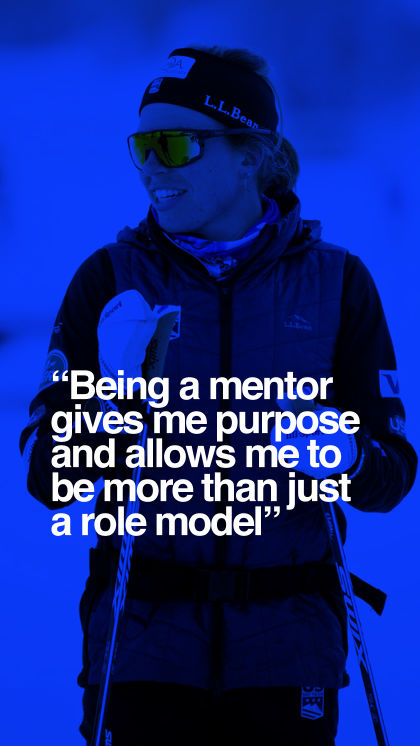 Being a mentor gives me purpose and allows me to be more than just a role model.