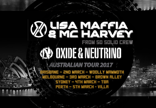 Oxide & Neutrino + Lisa Maffia & MC Harvey