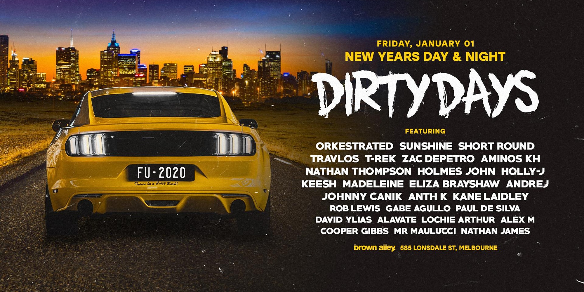 DIRTY DAYS • NYD & NIGHT • 01.01.21