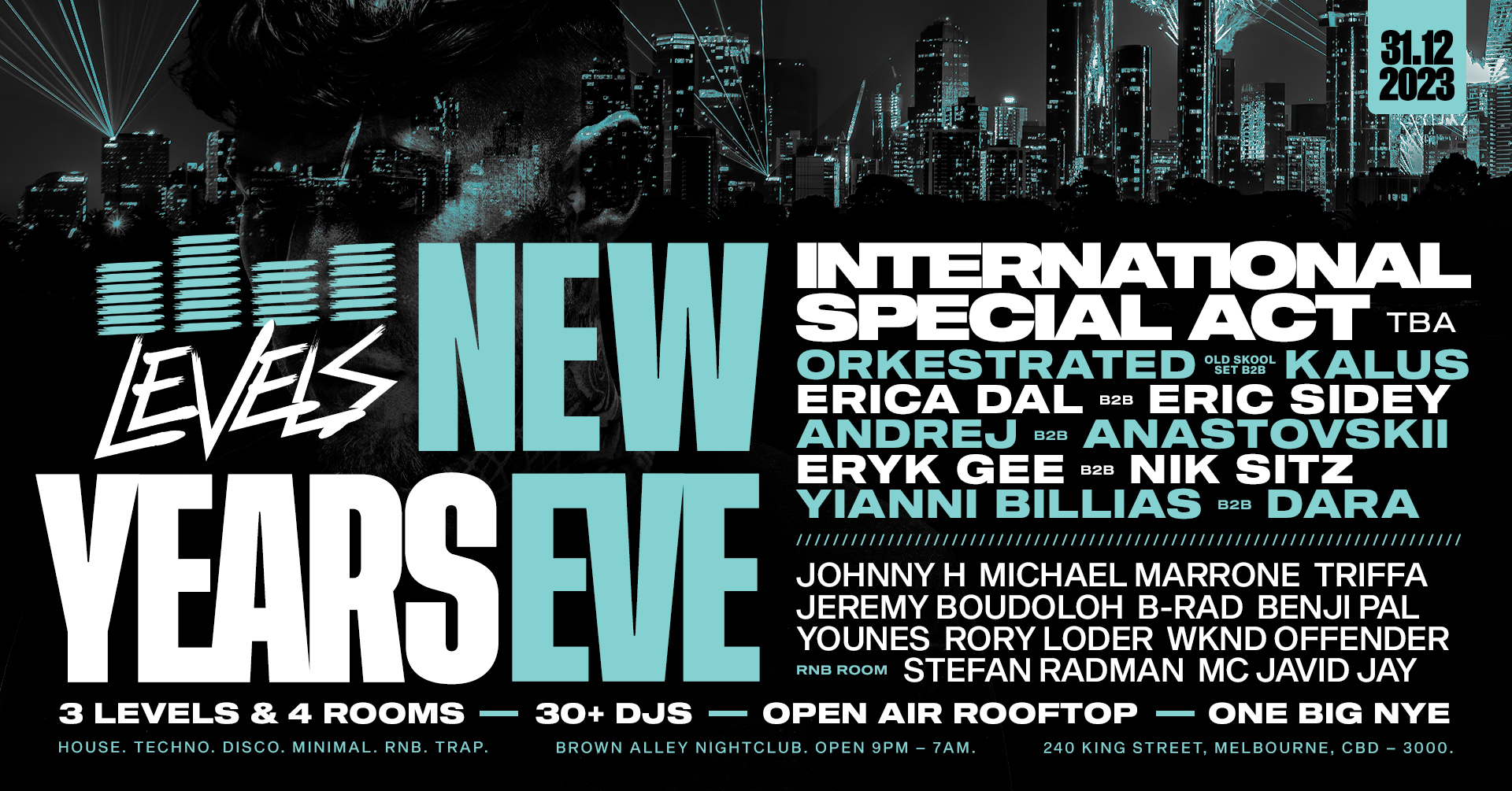 LEVELS | NEW YEARS EVE | 2023