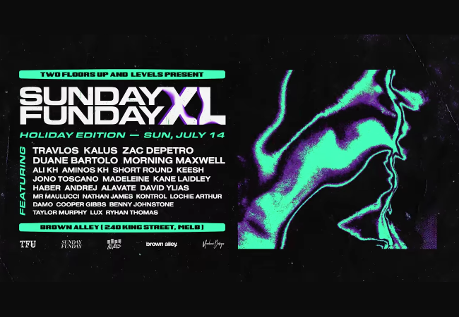 Sunday Funday XL • July 14 • Brown Alley