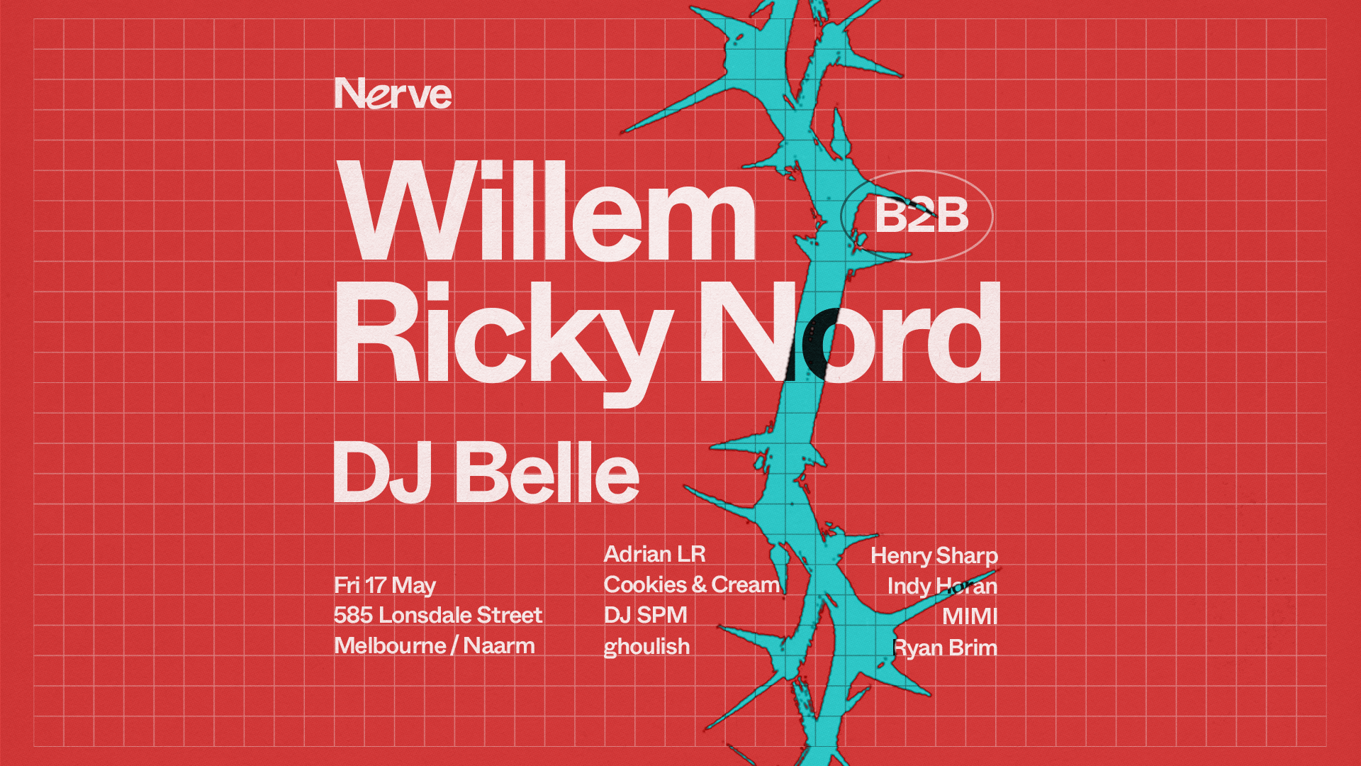 Nerve - Willem B2B Ricky Nord