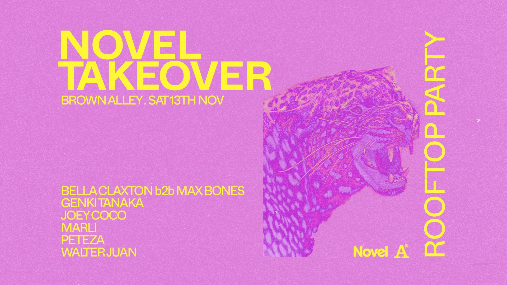 Novel Takeover - Rooftop Party