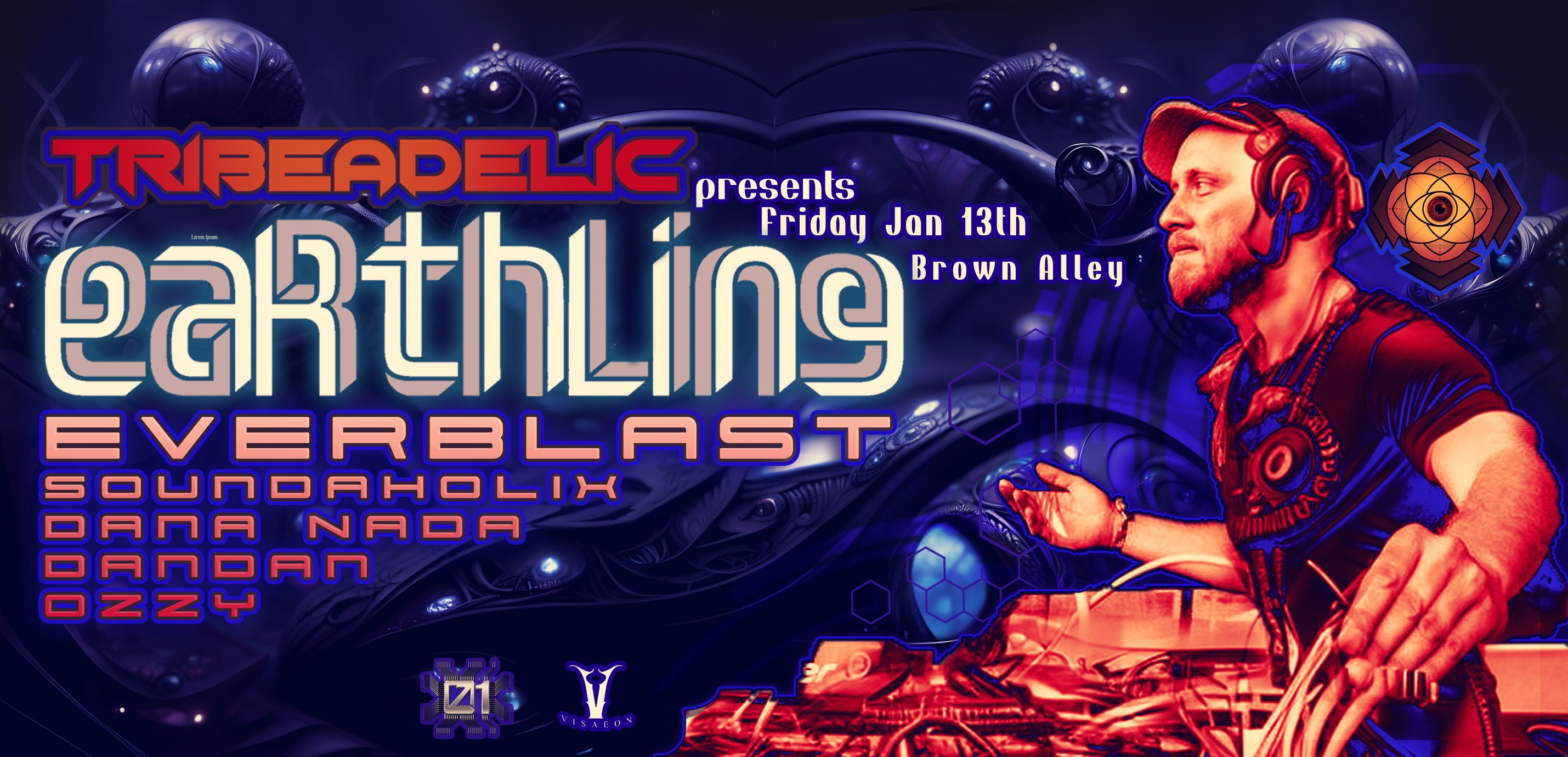 Tribeadelic presents EARTHLING & EVERBLAST!