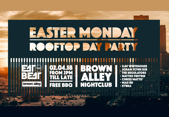 Eat The Beat presents : Easter Monday Rooftop Day Party