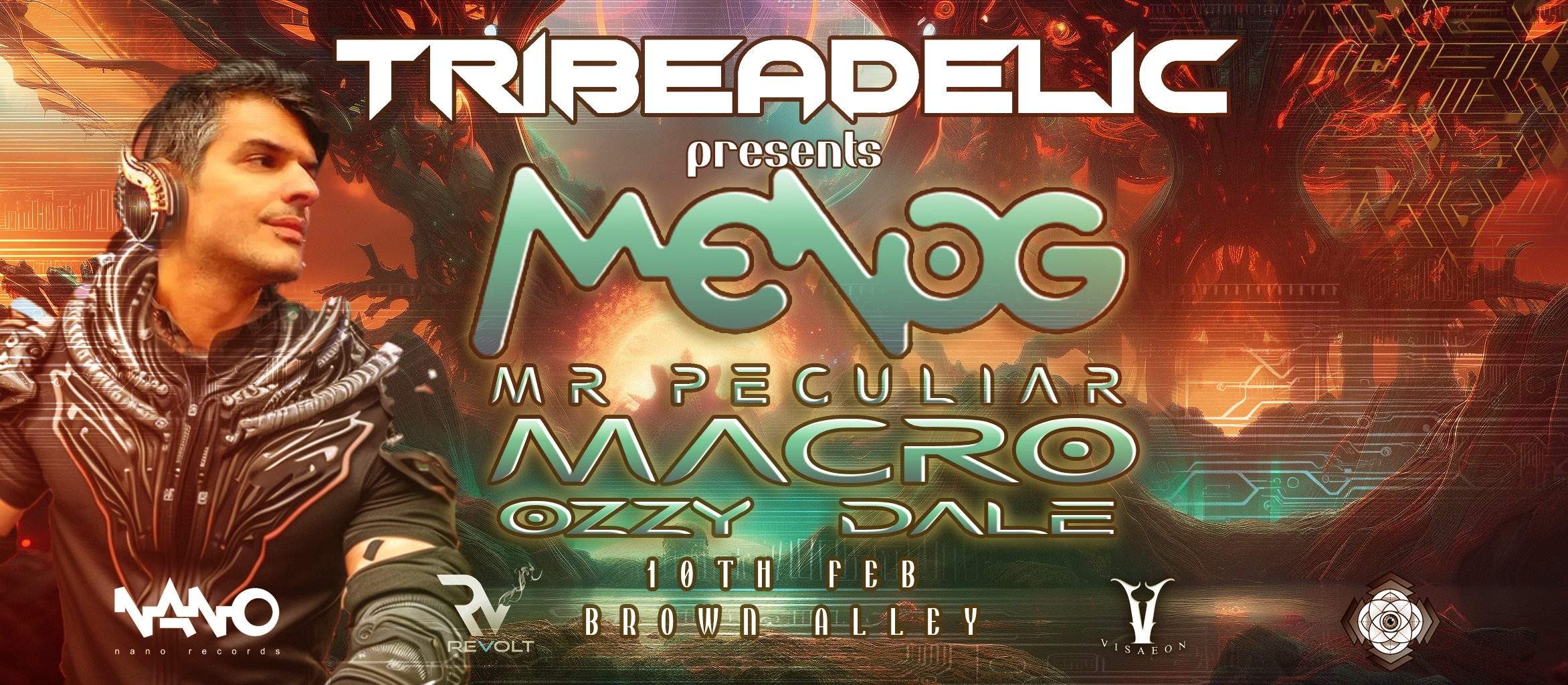 Tribeadelic presents MENOG & MR PECULIAR