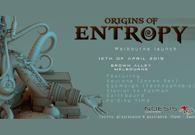 Origins of Entropy - Melbourne Launch party