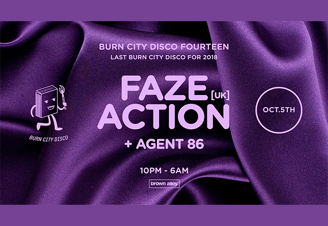 Burn City Disco Fourteen - Faze Action (UK)