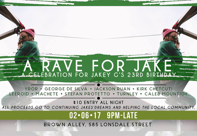 Rave for Jake