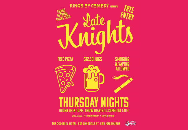 Kings Of Comedy - Late Knights