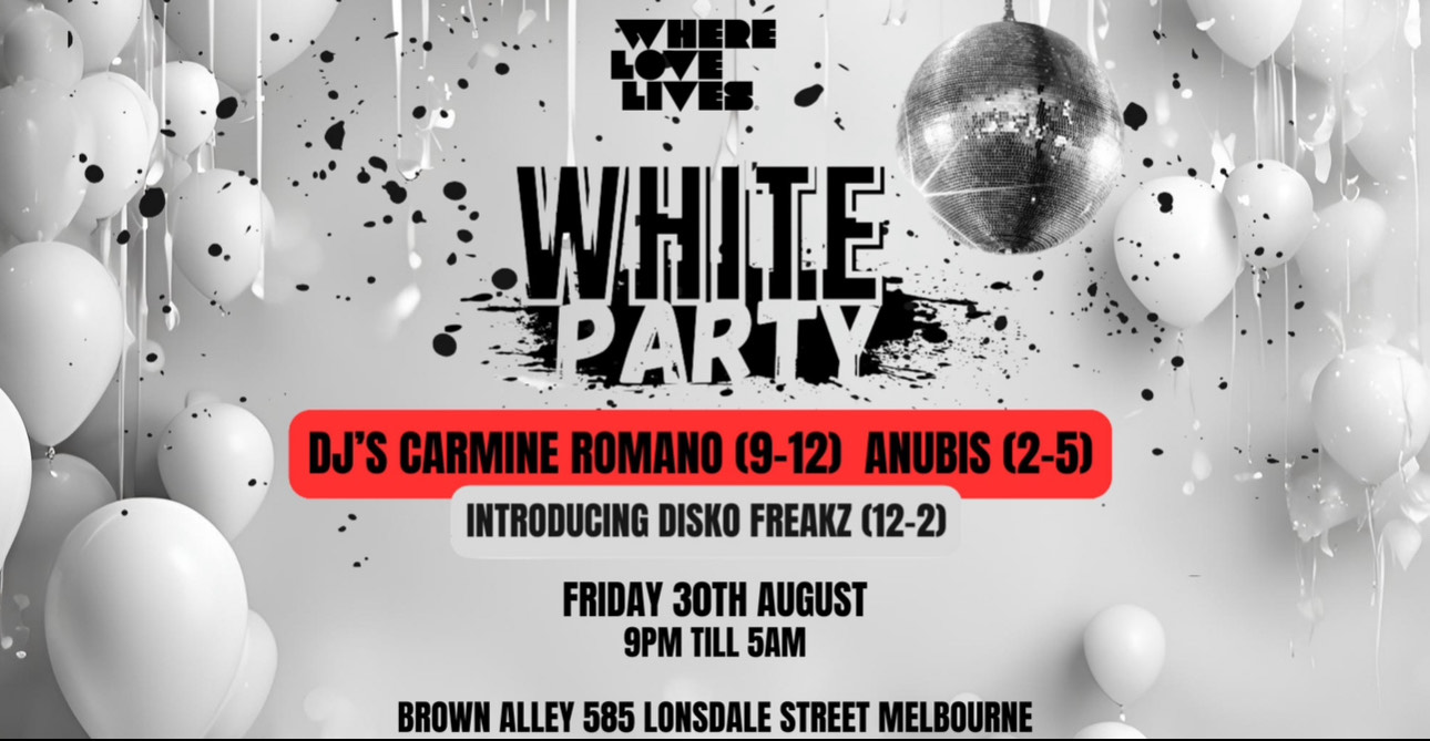 Where Love Lives WHITE PARTY