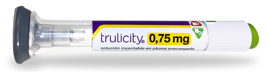 Pluma precargada de Trulicity 0,75 mg