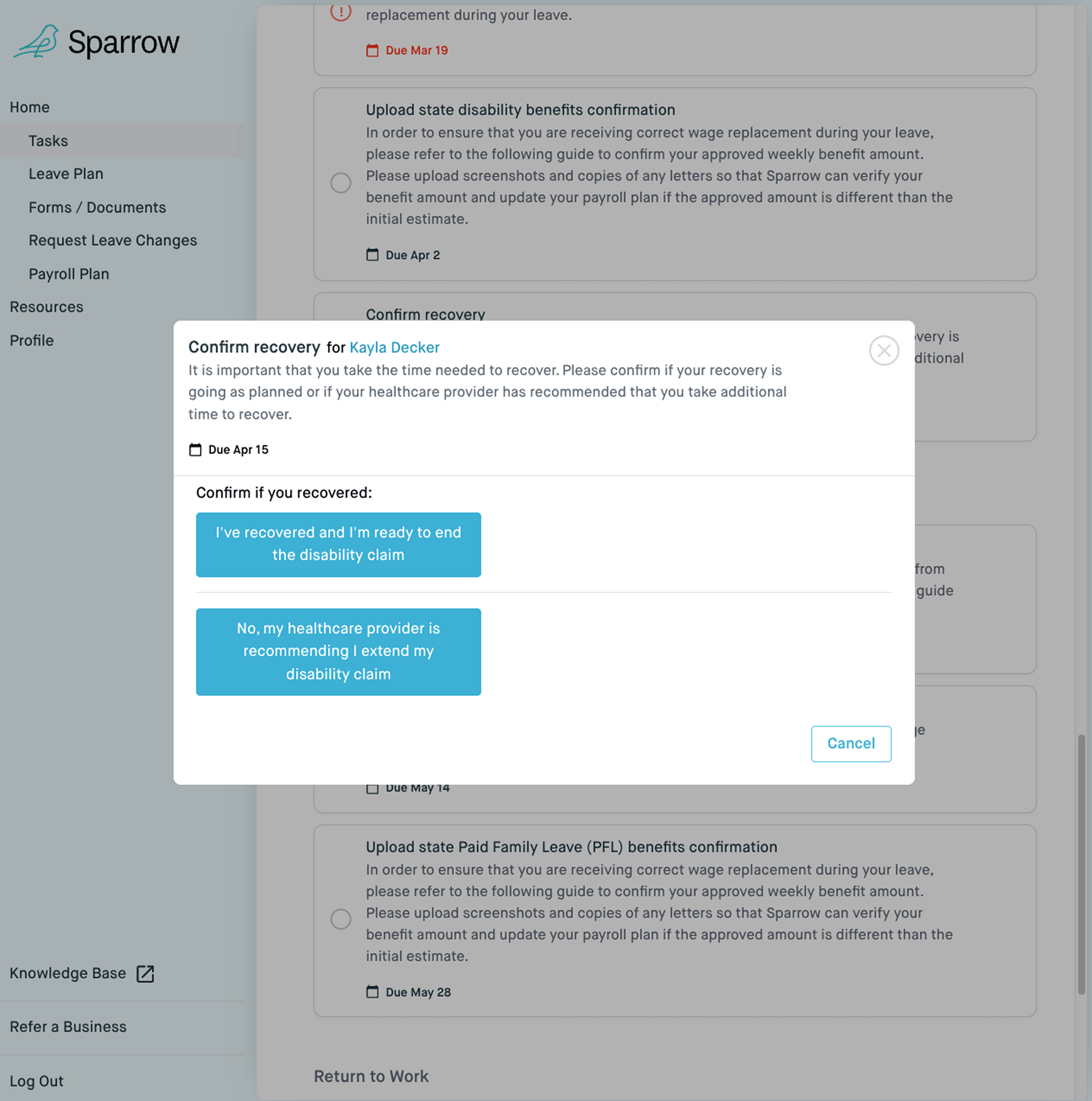 Dashboard-7 - Sparrow