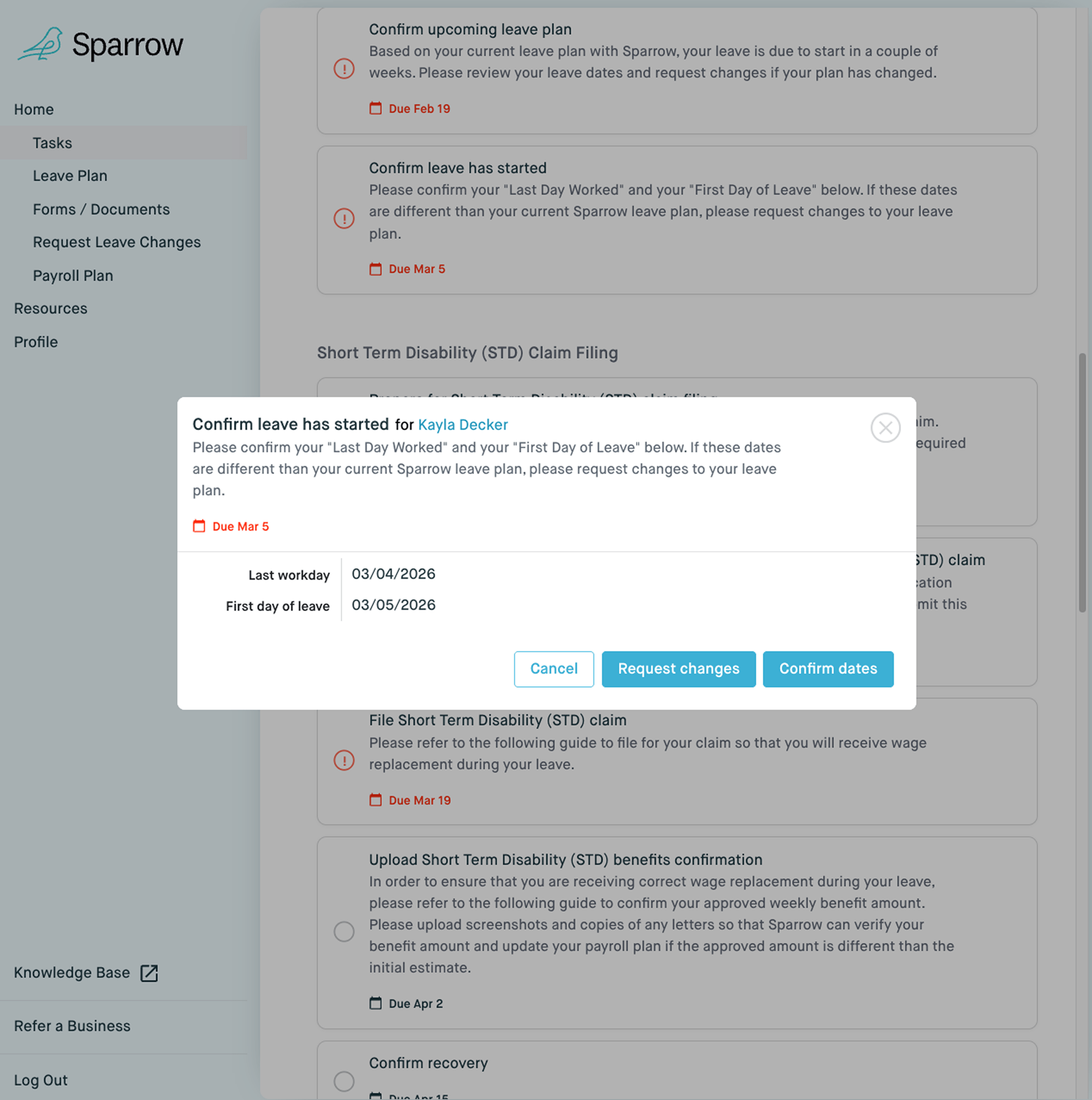 Dashboard-6 - Sparrow