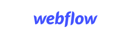 Webflow logo ribbon