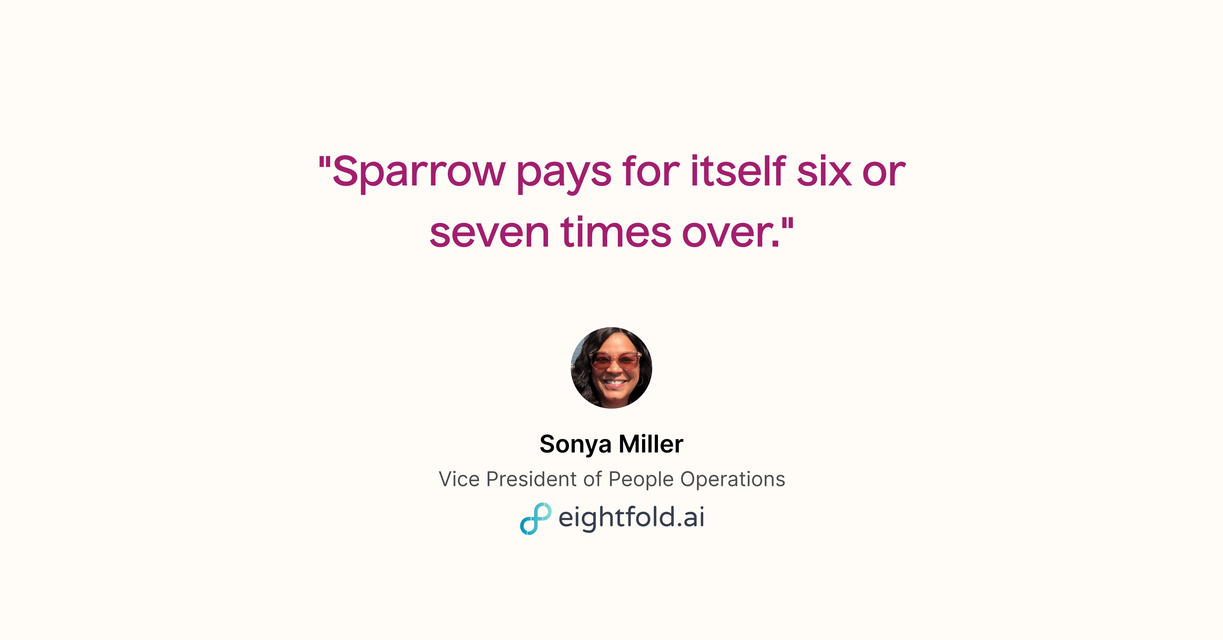 Customer Quote - Eightfold