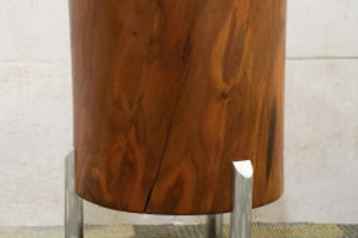 Artwork - Hank Waddell - Walnut Rocket Mr. and Mrs. Pac-Man Tables (2015)