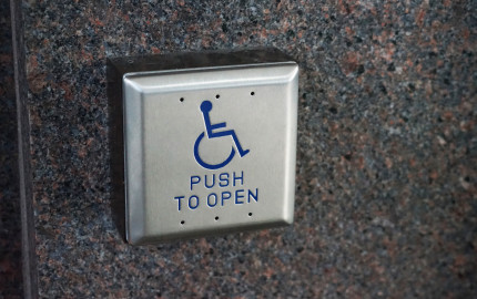 Accessible Door Push Button