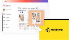 Issuu + Mailchimp integration