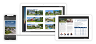 real estate reports on any device, from desktop, to mobile.