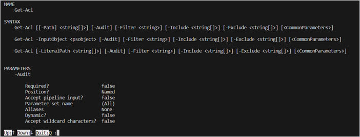 Example of inline help with PSReadLine