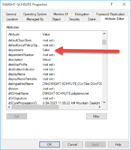 Attribute Editor