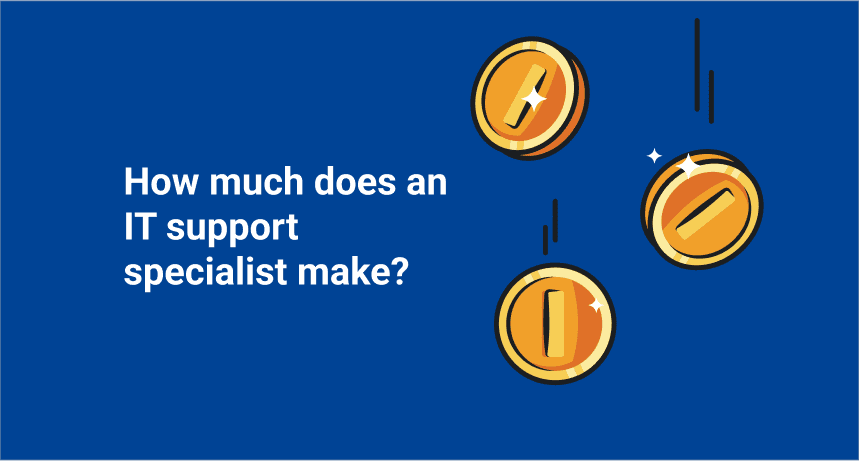 How much does an IT support specialist make?
