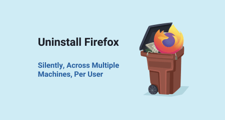 Uninstall Firefox
