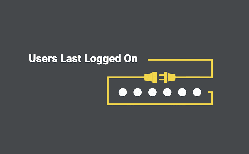 Users Last Logged On