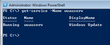 Administrator Windows PowerShell