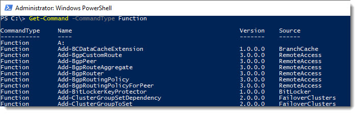Function Contents - Get-Command Function
