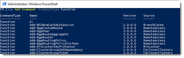 Function Contents - Get-Command Function