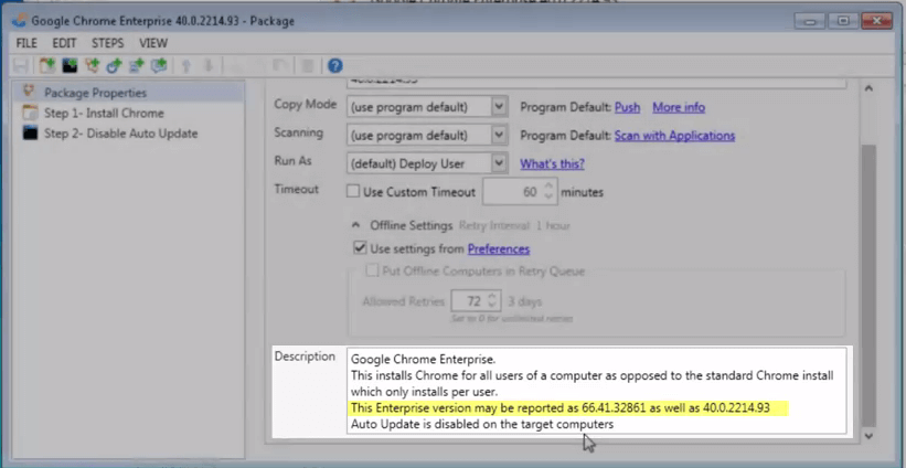 Deploy Google Chrome Enterprise