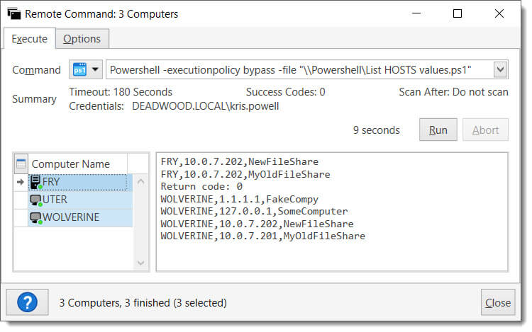 Blog-hosts-file-Inventory-Select-all-targets-for-combined-results