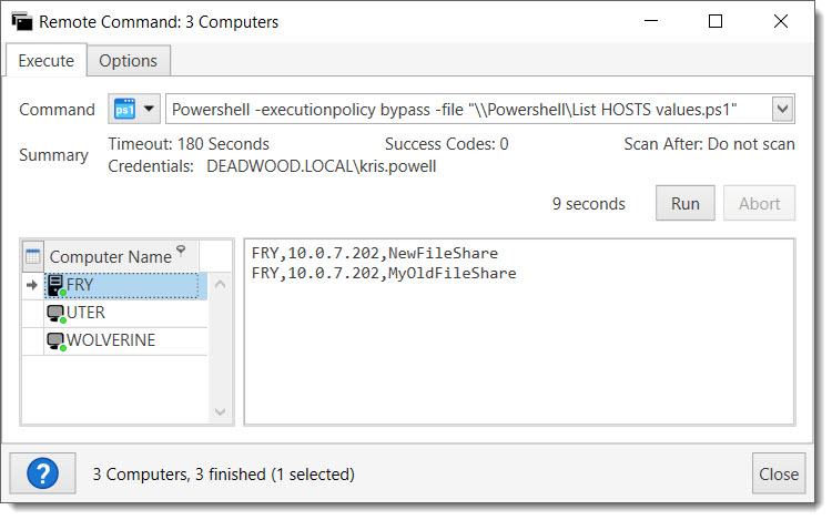 Blog-hosts-file-Inventory-Call-script-file-from-remote-command